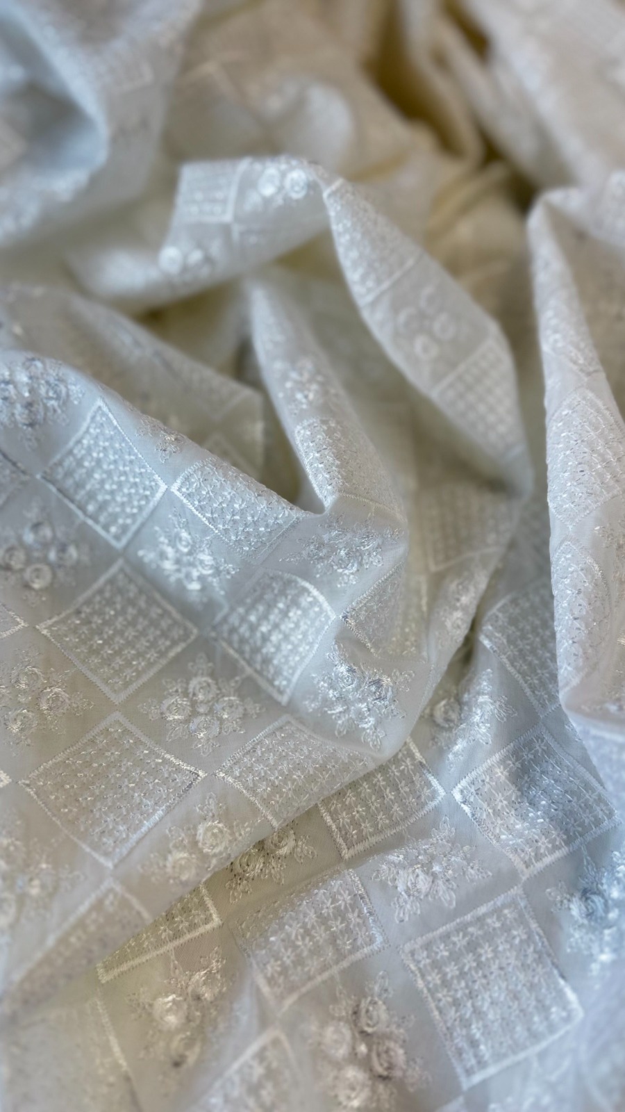 Broderie en soie