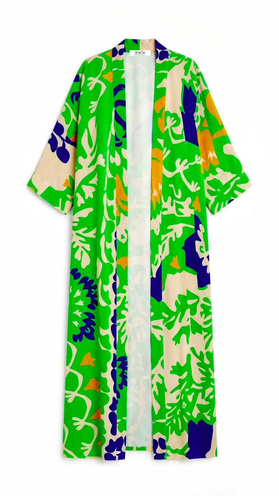 kimono viscosa corallo